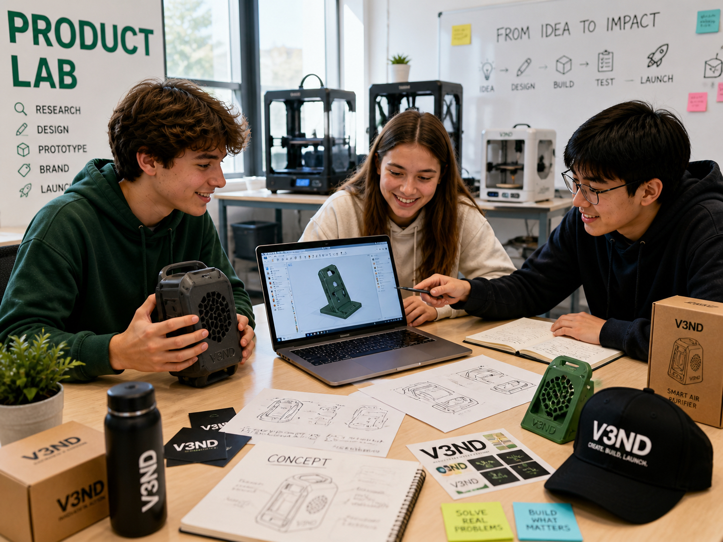 Product Lab — Ages 8–16